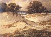 Percy Gray Antumn Dunes (mk42) oil painting reproduction